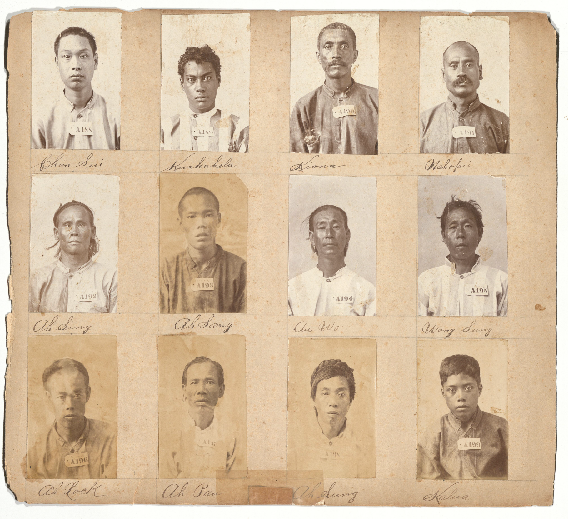 Images of prisoners 